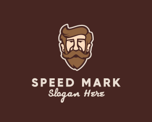 Hipster Old Guy logo design