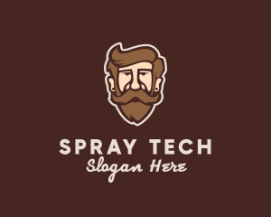 Hipster Old Guy logo design