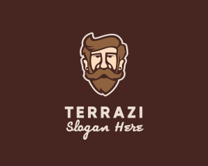 Hipster Old Guy logo design