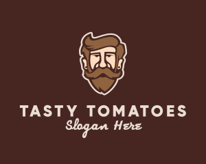 Hipster Old Guy logo design