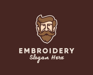 Hipster Old Guy logo design