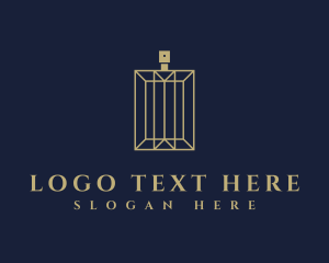 Fragnant - Luxury Perfume Scent logo design