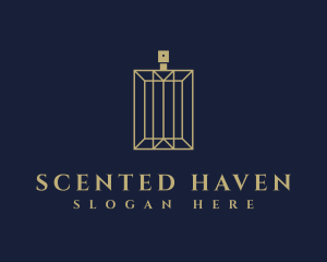 Aromatic - Luxury Perfume Scent logo design