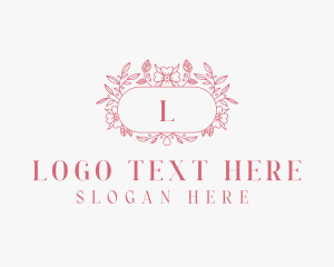 Floral Wedding Event  logo design