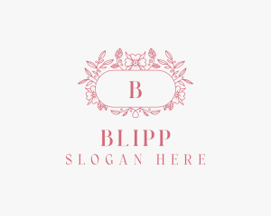 Floral Wedding Event  Logo