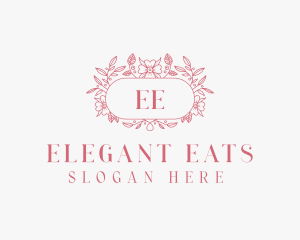 Floral Wedding Event  logo design