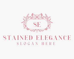 Floral Wedding Event  logo design