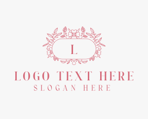 Floral Wedding Event  Logo