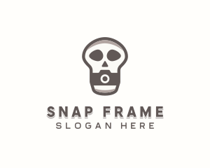 Picture - Skull Camera Photographer logo design