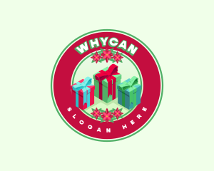 Seasonal - Festive Christmas Gift logo design