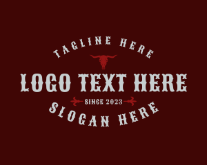 Antique - Western Rodeo Tavern logo design