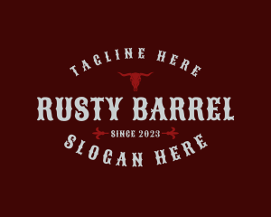 Western Rodeo Tavern logo design