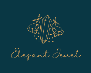 Golden Jewel Boutique logo design