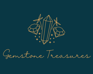 Golden Jewel Boutique logo design