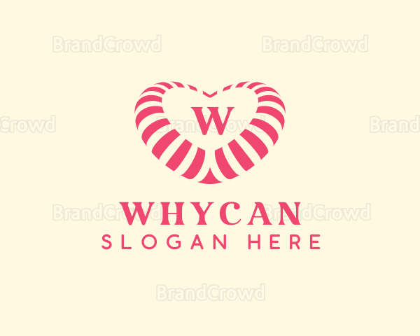 Heart Sweet Candy Logo