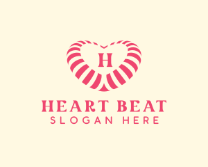 Heart Sweet Candy  logo design