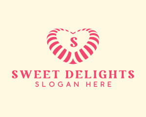 Heart Sweet Candy  logo design