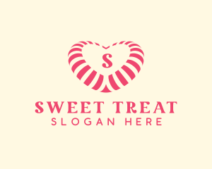 Candy - Heart Sweet Candy logo design