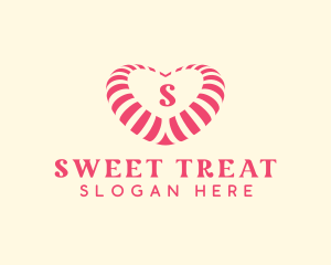 Heart Sweet Candy  logo design