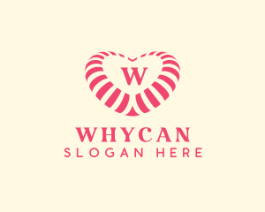 Heart Sweet Candy  logo design