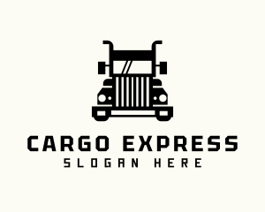 Haulage - Truck Haulage Transport logo design