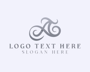 Tattoo Artist - Styling Salon Barbershop Letter A logo design