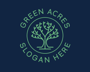 Agricultural - Green Tree Agriculture logo design