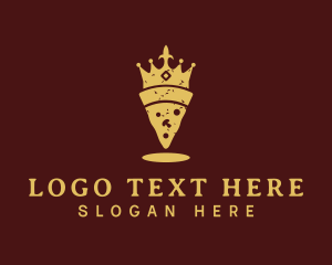 Italian - Gold Crown Pizzeria logo design