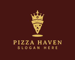 Pizzeria - Gold Crown Pizzeria logo design