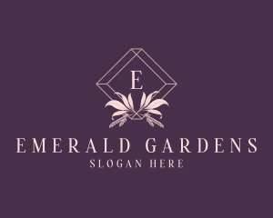 Garden Spa Leaf logo design