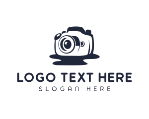 Blogger - Photographer Studio Camera logo design