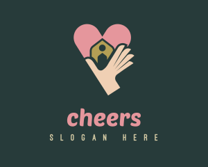 Charity Heart Home Logo