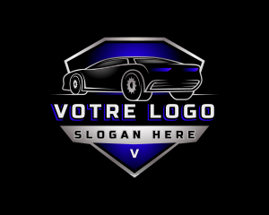 Automotive - Race Car Vehicle logo design