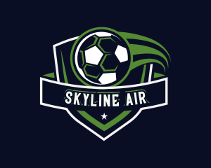 Player - Ball Soccer Sports logo design