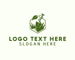 Field - Landscaping Shovel Plant logo design