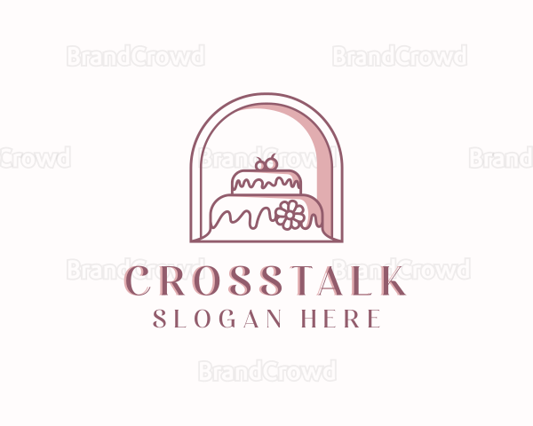 Sweet Cake Pastry Logo