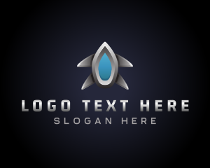 Metallic - Metallic Spaceraft Aerospace logo design