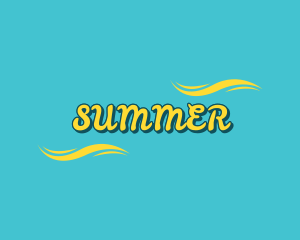 Cool Summer Script  logo design