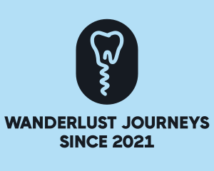 Oral Hygiene - Endodontics Dental Tooth logo design