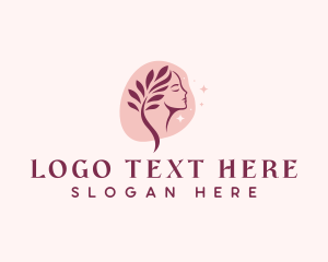 Hairstyling - Woman Skincare Salon logo design