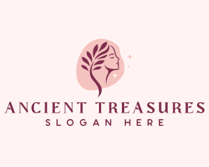 Woman Skincare Salon logo design