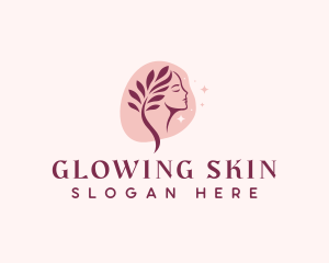 Woman Skincare Salon logo design