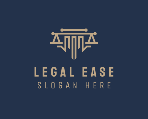 Law - Law Firm Pillar logo design