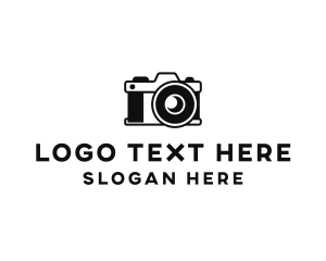 Camera Shutter - Camera Capture Photography logo design