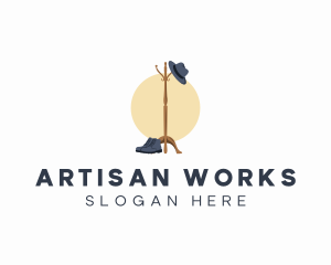 Craftsmanship - Hat Hanger Furniture logo design