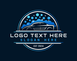 Maintenance - Automotive Car Washing logo design