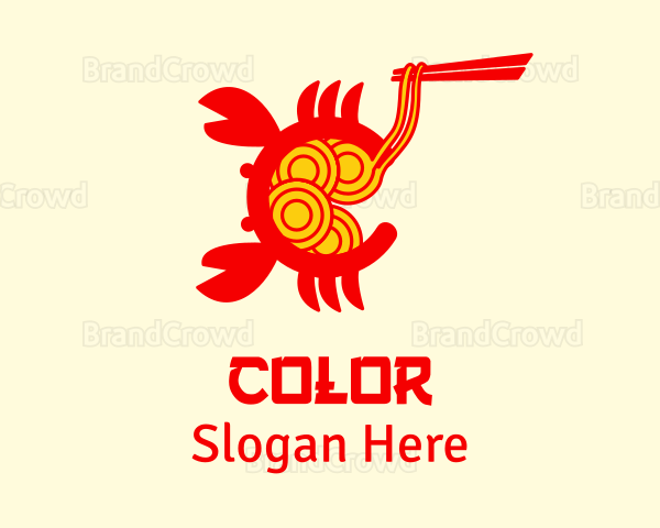 Seafood Crab Noodles Logo