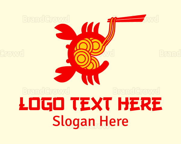 Seafood Crab Noodles Logo