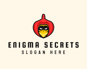 Mysterious Onion Ninja logo design