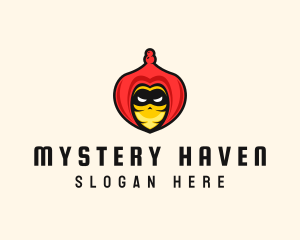 Mysterious Onion Ninja logo design